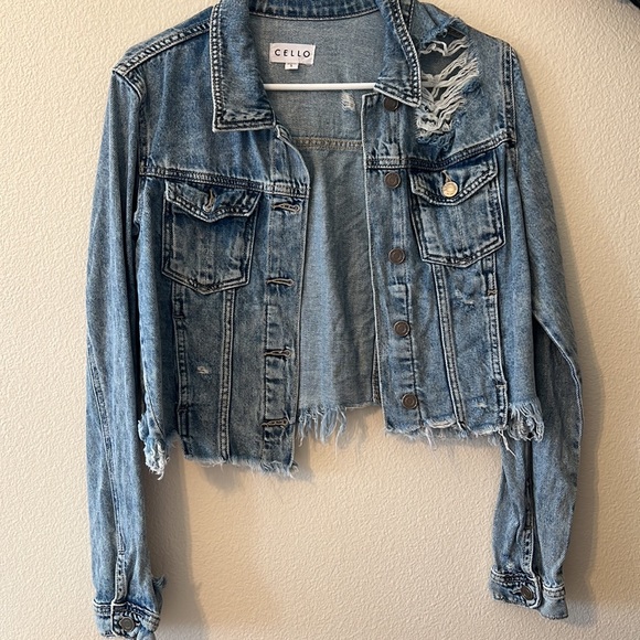 Cello Blue Jean Jacket - Picture 4 of 5